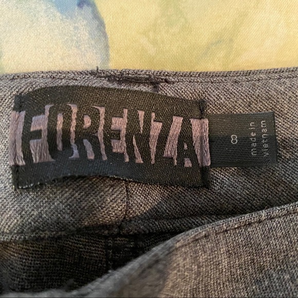 Forenza Gray Ponte Leggings w/ Tapered Ankle - Picture 10 of 12